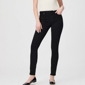 PAIGE Verdugo Black Ultra Skinny Jean